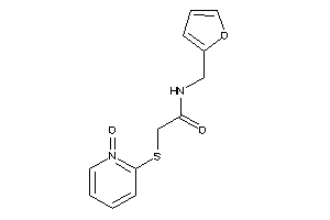 N-(2-furfuryl)-2-[(1-keto-2-pyridyl)thio]acetamide