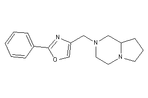 Image of 4-(3,4,6,7,8,8a-hexahydro-1H-pyrrolo[1,2-a]pyrazin-2-ylmethyl)-2-phenyl-oxazole