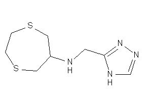 1,4-dithiepan-6-yl(4H-1,2,4-triazol-3-ylmethyl)amine