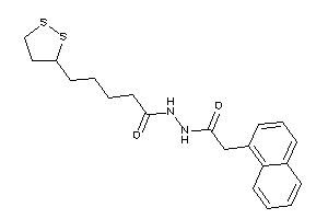 5-(dithiolan-3-yl)-N'-[2-(1-naphthyl)acetyl]valerohydrazide