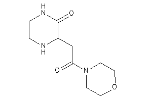 3-(2-keto-2-morpholino-ethyl)piperazin-2-one