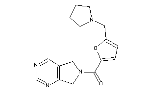 5,7-dihydropyrrolo[3,4-d]pyrimidin-6-yl-[5-(pyrrolidinomethyl)-2-furyl]methanone