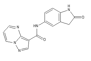 N-(2-ketoindolin-5-yl)pyrazolo[1,5-a]pyrimidine-3-carboxamide