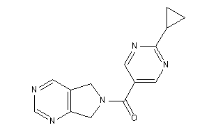 (2-cyclopropylpyrimidin-5-yl)-(5,7-dihydropyrrolo[3,4-d]pyrimidin-6-yl)methanone