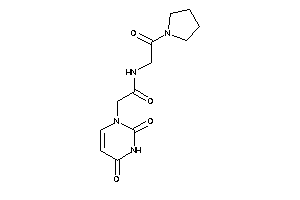 2-(2,4-diketopyrimidin-1-yl)-N-(2-keto-2-pyrrolidino-ethyl)acetamide