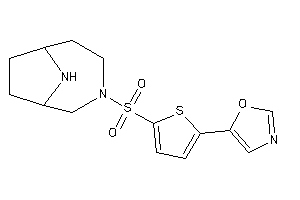 5-[5-(4,9-diazabicyclo[4.2.1]nonan-4-ylsulfonyl)-2-thienyl]oxazole