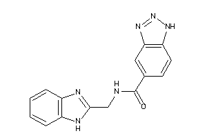 N-(1H-benzimidazol-2-ylmethyl)-1H-benzotriazole-5-carboxamide