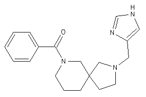 [2-(1H-imidazol-4-ylmethyl)-2,9-diazaspiro[4.5]decan-9-yl]-phenyl-methanone