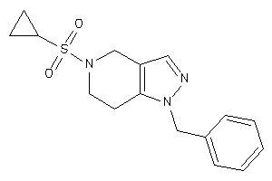 Image of 1-benzyl-5-cyclopropylsulfonyl-6,7-dihydro-4H-pyrazolo[4,3-c]pyridine