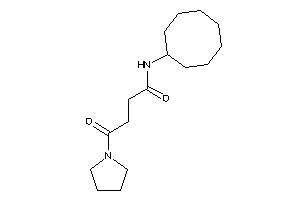 N-cyclooctyl-4-keto-4-pyrrolidino-butyramide