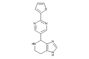 4-[2-(2-furyl)pyrimidin-5-yl]-4,5,6,7-tetrahydro-1H-imidazo[4,5-c]pyridine