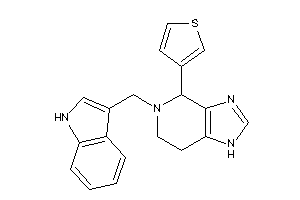 5-(1H-indol-3-ylmethyl)-4-(3-thienyl)-1,4,6,7-tetrahydroimidazo[4,5-c]pyridine