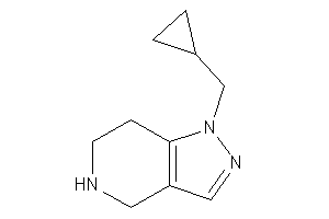 Image of 1-(cyclopropylmethyl)-4,5,6,7-tetrahydropyrazolo[4,3-c]pyridine