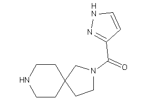 3,8-diazaspiro[4.5]decan-3-yl(1H-pyrazol-3-yl)methanone