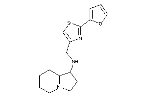 [2-(2-furyl)thiazol-4-yl]methyl-indolizidin-1-yl-amine