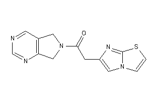 1-(5,7-dihydropyrrolo[3,4-d]pyrimidin-6-yl)-2-imidazo[2,1-b]thiazol-6-yl-ethanone