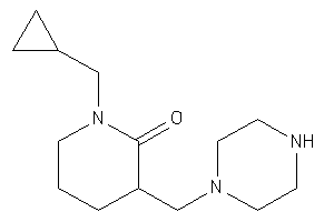 1-(cyclopropylmethyl)-3-(piperazinomethyl)-2-piperidone