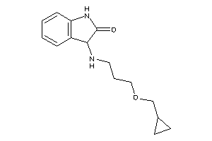 3-[3-(cyclopropylmethoxy)propylamino]oxindole