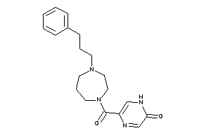 5-[4-(3-phenylpropyl)-1,4-diazepane-1-carbonyl]-1H-pyrazin-2-one