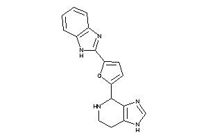 4-[5-(1H-benzimidazol-2-yl)-2-furyl]-4,5,6,7-tetrahydro-1H-imidazo[4,5-c]pyridine