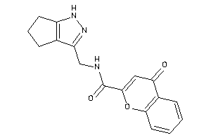 4-keto-N-(1,4,5,6-tetrahydrocyclopenta[c]pyrazol-3-ylmethyl)chromene-2-carboxamide