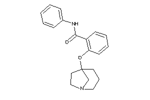 2-(1-azabicyclo[3.2.1]octan-5-yloxy)-N-phenyl-benzamide