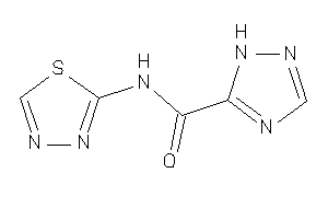 N-(1,3,4-thiadiazol-2-yl)-1H-1,2,4-triazole-5-carboxamide