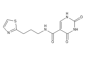 2,4-diketo-N-(3-thiazol-2-ylpropyl)-1H-pyrimidine-5-carboxamide