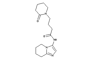 4-(2-ketopiperidino)-N-(5,6,7,8-tetrahydroimidazo[1,2-a]pyridin-3-yl)butyramide