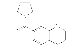 3,4-dihydro-2H-1,4-benzoxazin-7-yl(pyrrolidino)methanone