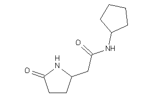 N-cyclopentyl-2-(5-ketopyrrolidin-2-yl)acetamide