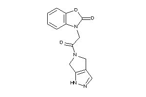 3-[2-(4,6-dihydro-1H-pyrrolo[3,4-c]pyrazol-5-yl)-2-keto-ethyl]-1,3-benzoxazol-2-one
