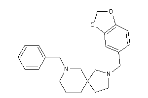 7-benzyl-2-piperonyl-2,7-diazaspiro[4.5]decane