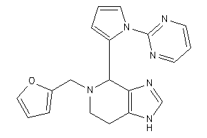 5-(2-furfuryl)-4-[1-(2-pyrimidyl)pyrrol-2-yl]-1,4,6,7-tetrahydroimidazo[4,5-c]pyridine