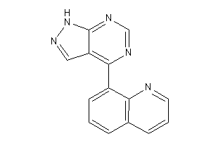 8-(1H-pyrazolo[3,4-d]pyrimidin-4-yl)quinoline