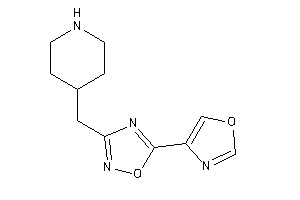 5-oxazol-4-yl-3-(4-piperidylmethyl)-1,2,4-oxadiazole