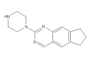 2-piperazino-7,8-dihydro-6H-cyclopenta[g]quinazoline