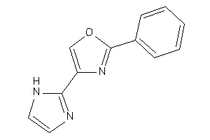 4-(1H-imidazol-2-yl)-2-phenyl-oxazole