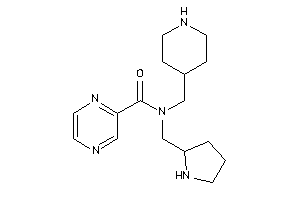 N-(4-piperidylmethyl)-N-(pyrrolidin-2-ylmethyl)pyrazinamide