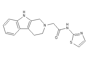 2-(1,3,4,9-tetrahydro-$b-carbolin-2-yl)-N-thiazol-2-yl-acetamide