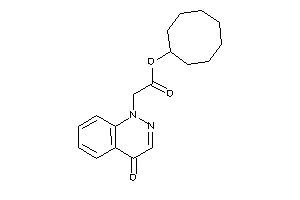 2-(4-ketocinnolin-1-yl)acetic Acid Cyclooctyl Ester