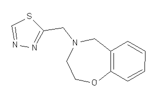4-(1,3,4-thiadiazol-2-ylmethyl)-3,5-dihydro-2H-1,4-benzoxazepine