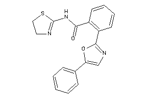 2-(5-phenyloxazol-2-yl)-N-(2-thiazolin-2-yl)benzamide