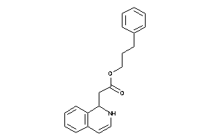 Image of 2-(1,2-dihydroisoquinolin-1-yl)acetic Acid 3-phenylpropyl Ester