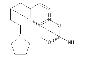 11-(2-pyrrolidinoethyl)-2-oxa-7,10-diazabicyclo[11.2.2]heptadeca-1(16),13(17),14-triene-6,9-quinone