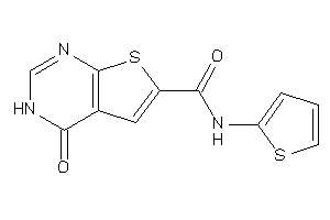 Image of 4-keto-N-(2-thienyl)-3H-thieno[2,3-d]pyrimidine-6-carboxamide