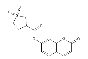 1,1-diketothiolane-3-carboxylic Acid (2-ketochromen-7-yl) Ester