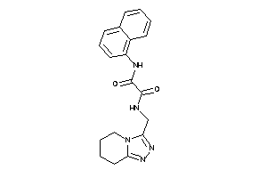 N'-(1-naphthyl)-N-(5,6,7,8-tetrahydro-[1,2,4]triazolo[4,3-a]pyridin-3-ylmethyl)oxamide