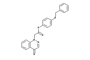 2-(4-ketocinnolin-1-yl)acetic Acid (4-benzoxyphenyl) Ester