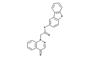 2-(4-ketocinnolin-1-yl)acetic Acid Dibenzofuran-2-yl Ester